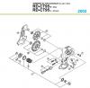 Shimano RD Rear Derailleur - Schaltwerk Listas de piezas de repuesto y dibujos RD-CT95-02