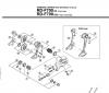Shimano RD Rear Derailleur - Schaltwerk Listas de piezas de repuesto y dibujos RD-F700