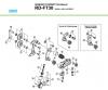 Shimano RD Rear Derailleur - Schaltwerk Listas de piezas de repuesto y dibujos RD-FT30-05