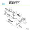 Shimano RD Rear Derailleur - Schaltwerk Listas de piezas de repuesto y dibujos RD-M510-00