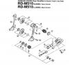 Shimano RD Rear Derailleur - Schaltwerk Listas de piezas de repuesto y dibujos RD-M510-EV