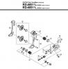 Shimano RD Rear Derailleur - Schaltwerk Listas de piezas de repuesto y dibujos RD-M511