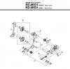 Shimano RD Rear Derailleur - Schaltwerk Listas de piezas de repuesto y dibujos RD-M531-2683