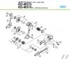 Shimano RD Rear Derailleur - Schaltwerk Listas de piezas de repuesto y dibujos RD-M570-03