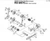 Shimano RD Rear Derailleur - Schaltwerk Listas de piezas de repuesto y dibujos RD-M570-EV