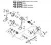 Shimano RD Rear Derailleur - Schaltwerk Listas de piezas de repuesto y dibujos RD-M570