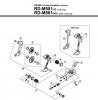 Shimano RD Rear Derailleur - Schaltwerk Listas de piezas de repuesto y dibujos RD-M581-12552