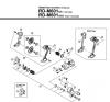 Shimano RD Rear Derailleur - Schaltwerk Listas de piezas de repuesto y dibujos RD-M601