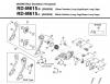 Shimano RD Rear Derailleur - Schaltwerk Listas de piezas de repuesto y dibujos RD-M615-3520