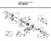Shimano RD Rear Derailleur - Schaltwerk Listas de piezas de repuesto y dibujos RD-M640-3438
