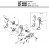 Shimano RD Rear Derailleur - Schaltwerk Listas de piezas de repuesto y dibujos RD-M662-2814