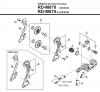 Shimano RD Rear Derailleur - Schaltwerk Listas de piezas de repuesto y dibujos RD-M670-3406