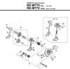Shimano RD Rear Derailleur - Schaltwerk Listas de piezas de repuesto y dibujos RD-M770-2705