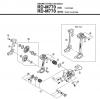 Shimano RD Rear Derailleur - Schaltwerk Listas de piezas de repuesto y dibujos RD-M770-2705A
