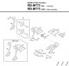Shimano RD Rear Derailleur - Schaltwerk Listas de piezas de repuesto y dibujos RD-M773-3038