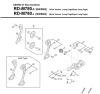 Shimano RD Rear Derailleur - Schaltwerk Listas de piezas de repuesto y dibujos RD-M780-3180