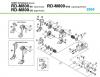 Shimano RD Rear Derailleur - Schaltwerk Listas de piezas de repuesto y dibujos RD-M800-04