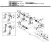 Shimano RD Rear Derailleur - Schaltwerk Listas de piezas de repuesto y dibujos RD-M805