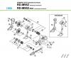 Shimano RD Rear Derailleur - Schaltwerk Listas de piezas de repuesto y dibujos RD-M952-99