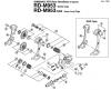 Shimano RD Rear Derailleur - Schaltwerk Listas de piezas de repuesto y dibujos RD-M953-EV