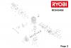 Ryobi Benzin RCS4240B Listas de piezas de repuesto y dibujos Seite 2