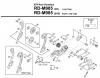 Shimano RD Rear Derailleur - Schaltwerk Listas de piezas de repuesto y dibujos RD-M985-3156