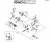 Shimano RD Rear Derailleur - Schaltwerk Listas de piezas de repuesto y dibujos RD-MC18