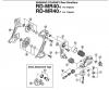 Shimano RD Rear Derailleur - Schaltwerk Listas de piezas de repuesto y dibujos RD-MR40