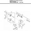 Shimano RD Rear Derailleur - Schaltwerk Listas de piezas de repuesto y dibujos RD-R350-3623