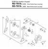 Shimano RD Rear Derailleur - Schaltwerk Listas de piezas de repuesto y dibujos RD-T610-3521