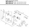 Shimano RD Rear Derailleur - Schaltwerk Listas de piezas de repuesto y dibujos RD-T670-A-3361