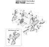 Shimano RD Rear Derailleur - Schaltwerk Listas de piezas de repuesto y dibujos RD-TX30