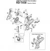 Shimano RD Rear Derailleur - Schaltwerk Listas de piezas de repuesto y dibujos RD-TX50