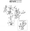 Shimano RD Rear Derailleur - Schaltwerk Listas de piezas de repuesto y dibujos RD-TX70
