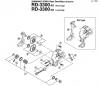 Shimano RD Rear Derailleur - Schaltwerk Listas de piezas de repuesto y dibujos RD_3300