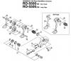 Shimano RD Rear Derailleur - Schaltwerk Listas de piezas de repuesto y dibujos RD-5500