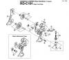 Shimano RD Rear Derailleur - Schaltwerk Listas de piezas de repuesto y dibujos RD-C101