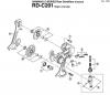 Shimano RD Rear Derailleur - Schaltwerk Listas de piezas de repuesto y dibujos RD-C201