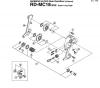 Shimano RD Rear Derailleur - Schaltwerk Listas de piezas de repuesto y dibujos RD-MC18