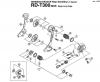 Shimano RD Rear Derailleur - Schaltwerk Listas de piezas de repuesto y dibujos RD-T300