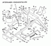 Wolf-Garten SV 4 6150000 Series A (1997) Listas de piezas de repuesto y dibujos Height adjustment, Lower frame
