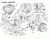 Wolf-Garten Scooter OHV 3 6990000 Series A, B (1998) Listas de piezas de repuesto y dibujos Electric clutch, Drive system, Rear wheels