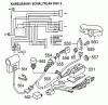 Wolf-Garten OHV 3 6990000 Series A, B (1998) Listas de piezas de repuesto y dibujos Harness, Wiring diagram