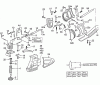 Wolf-Garten OXF 50 7481000 (1996) Listas de piezas de repuesto y dibujos Electric motor, Gearbox