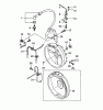 Wolf-Garten FA 76 2055000 (2003) Listas de piezas de repuesto y dibujos Flywheel, Ignition coil
