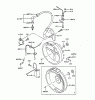 Wolf-Garten FA 76 2055000 Series E (1996) Listas de piezas de repuesto y dibujos Flywheel, Ignition coil