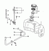 Wolf-Garten FC 150 V 2096055 (1999) Listas de piezas de repuesto y dibujos Fuel tank