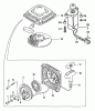 Wolf-Garten FC 150 V 2096055 (1999) Listas de piezas de repuesto y dibujos Electric starter, Recoil starter