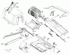 Wolf-Garten UV 32 E 3585000 Series D (2000) Listas de piezas de repuesto y dibujos Rear axle, Rear flap, Belt
