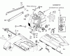 Wolf-Garten UR-K 3586081 Series B (2000) Listas de piezas de repuesto y dibujos Rear axle, Rear flap, Belt